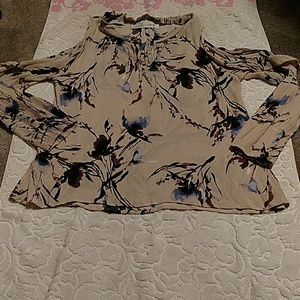 Vintage Havana cold shoulder blouse